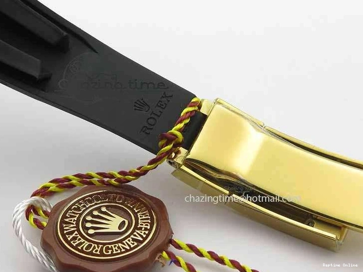 0301 Daytona YG 116518LN JH Best Edition Black Dial On Rubber Strap A4130 (Free XS rubber strap) WeatherProof 3645